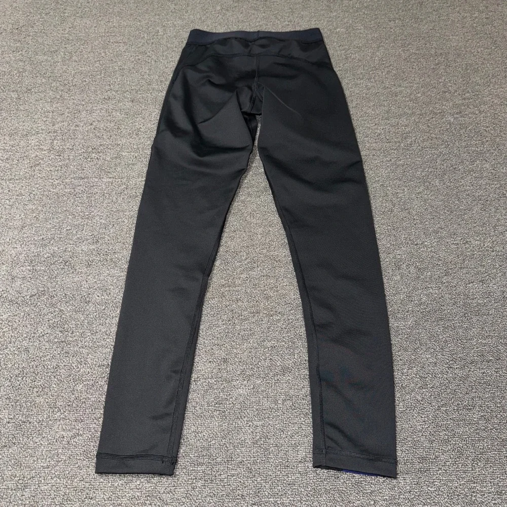 Adidas Techfit Climalite Compression Leggings Womens XS Black Indigo Gorpcore - Picture 2 of 6